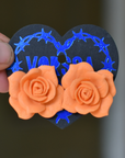 Rose nappikorvakorut
